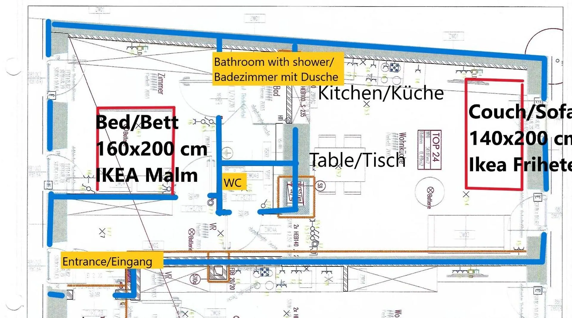 Channel Allee Apartment Bécs